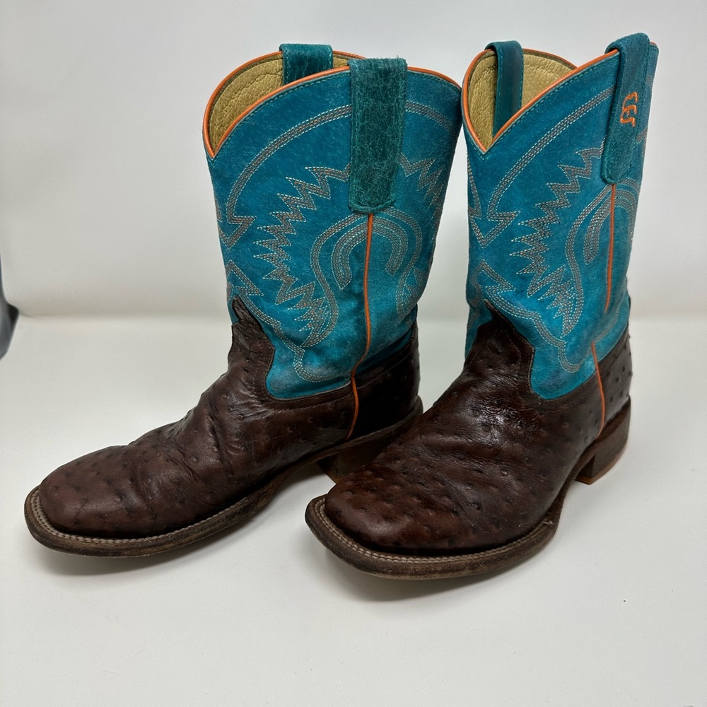 Youth boys Anderson Bean cowboy boots size Y3